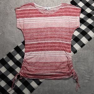 ❄️ M | MyStyle | Striped Short Sleeved Maternity Top